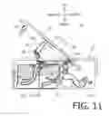 Fig. 12 - Thermal-transfer printer with a movable member movable to expose an ink ribbon supporting member