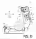 Fig. 26 - Thermal-transfer printer with a movable member movable to expose an ink ribbon supporting member