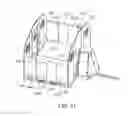 Fig. 49 - Fold-out transportable partial or complete enclosure