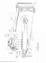 Fig. 11 - Automatically adjusting swing legs for mounting and aligning and reorienting crawlers