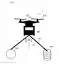 Fig. 02 - System, method, and program for adjusting balance of pesticided hung helicopter drone with counterweight