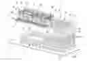 Fig. 01 - Machinery system intended for the manipulation of at least one upper module and/or at least one lower module