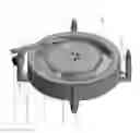 Fig. 01 - Compact and stackable hose reel