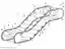 Fig. 01 - Chain drive for a people conveyor