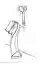 Fig. 02 - A BEVERAGE FONT ASSEMBLY FOR BEING MOUNTED ON A BAR COUNTER OF A DRINKING ESTABLISHMENT AND A METHOD OF MONITORING A BEVERAGE FONT ASSEMBLY MOUNTED ON A BAR COUNTER IN A DRINKING ESTABLISHMENT