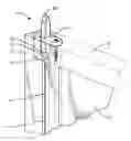 Fig. 01 - Residential entryway door with concealed multipoint lock