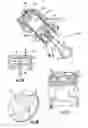 Fig. 03 - Two-cycle diesel engine configured for operation with high temperature combustion chamber surfaces