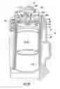 Fig. 07 - Two-cycle diesel engine configured for operation with high temperature combustion chamber surfaces