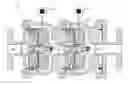Fig. 01 - MODULAR, MULTI-STAGE, INTEGRAL SEALED MOTOR PUMP WITH INTEGRALLY-COOLED MOTORS AND INDEPENDENTLY CONTROLLED ROTOR SPEEDS