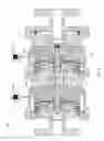 Fig. 06 - MODULAR, MULTI-STAGE, INTEGRAL SEALED MOTOR PUMP WITH INTEGRALLY-COOLED MOTORS AND INDEPENDENTLY CONTROLLED ROTOR SPEEDS