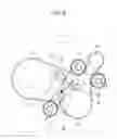 Fig. 09 - Triple pulley belt auto tensioner and engine provided with the same