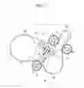 Fig. 12 - Triple pulley belt auto tensioner and engine provided with the same