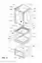 Fig. 04 - Double cabinet vacuum insulated refrigerator with a structural foamed mullion