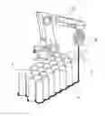 Fig. 01 - Assembly of electrochemical cells using an additive manufacturing method