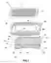 Fig. 02 - Electrodynamic loudspeaker membrane with internally molded electrical connection