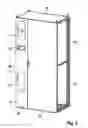 Fig. 06 - Electrical enclosure assembly comprising a cooling device which is received in an electrical enclosure housing
