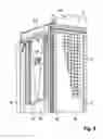 Fig. 09 - Electrical enclosure assembly comprising a cooling device which is received in an electrical enclosure housing