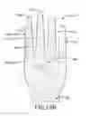 Fig. 22 - Glove with contrasting cuff and tear indicator