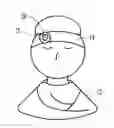 Fig. 01 - Headband with Infinity Scarf