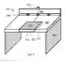 Fig. 06 - WORKSTATION COMPRISING WORK SURFACE COMPRISING INTEGRATED DISPLAY PROTECTED BY STRENGTHENED GLASS LAMINATE COVER