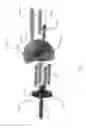 Fig. 22 - Glenosphere with hood for augmented fixation and related methods
