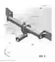 Fig. 02 - Towbar with a hitch adaptor system