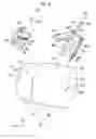 Fig. 03 - Supporting structure for vehicle high-voltage unit and vehicle front portion structure