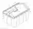 Fig. 01 - Water resistant tote box