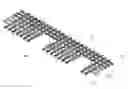 Fig. 01 - Electric heating cloth having gaps and connection structure thereof
