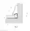Fig. 02 - Resilient fixing element and a skirting board fixing system comprising a skirting board and such a fixing element