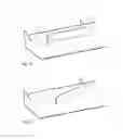 Fig. 08 - Resilient fixing element and a skirting board fixing system comprising a skirting board and such a fixing element