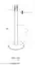 Fig. 03 - Stanchion or post with a spring-loaded assembly