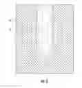 Fig. 03 - Plug device for swimming pool fence system and related methods