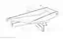 Fig. 01 - Handle assembly for roof ventilator