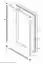 Fig. 01 - Fenestration trim assembly