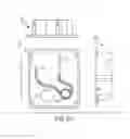 Fig. 07 - Air conditioner with condensation drain assembly and improved filter rack