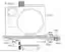 Fig. 34 - Camera sight devices and rear viewing camera smart phone mount for a firearm
