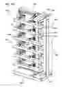 Fig. 89 - Slidable fiber optic connection module with cable slack management