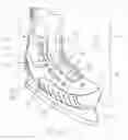 Fig. 02 - SKATE BOOT WITH RESILIENT UPPER STRAP
