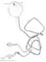 Fig. 01 - Wireless stethoscope for transmitting, recording, storing and diagnostic capabilities including an earpiece