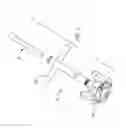 Fig. 02 - Cannula lock with a brake that rotates and anchors that deploy into the bone against which the cannula lock is set