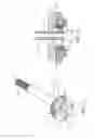 Fig. 09 - Cannula lock with a brake that rotates and anchors that deploy into the bone against which the cannula lock is set