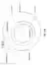 Fig. 32 - Blended extended depth of focus light adjustable lens with laterally offset axes
