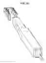 Fig. 14 - Composite vertebral spacers and instrument