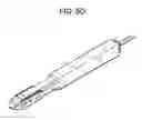 Fig. 15 - Composite vertebral spacers and instrument