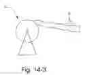Fig. 43 - Delivery of respiratory therapy using collapsible inlet conduits