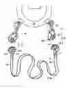 Fig. 02 - Retainer assembly having a rotatable, releasable snap button engagement