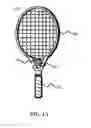 Fig. 02 - Tennis racket sensor system and coaching device
