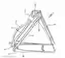 Fig. 01 - OSCILLATING SPRINKLER WITH ROTATABLE LEGS
