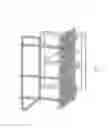 Fig. 02 - Mounted retractable catwalk for trucks, utility, construction, and industrial vehicles and equipment